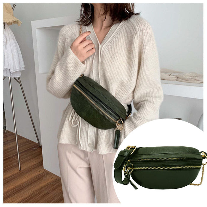 Chic Sac Poitrine Coquillage en PU ciaovie
