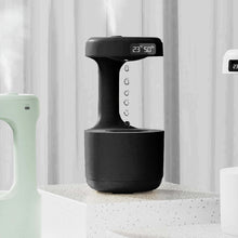 Load image into Gallery viewer, Anti Gravity Water Drop Backflow Aroma Humidifier with Digital Clock cjdropshipping
