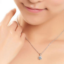 Load image into Gallery viewer, Silver Color Fashion Jewelry Sets Cubic Zircon Statement Necklace &amp; Earrings Rings Wedding Jewelry for Women Gift
