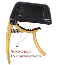 Load image into Gallery viewer, Guitar Capo with Built-in Tuner cjdropshipping
