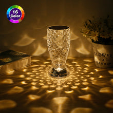 Load image into Gallery viewer, Fish Scale LED Crysta Touch Rechargeable Lamp cjdropshipping
