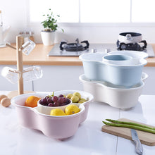 Lade das Bild in den Galerie-Viewer, Plastic Wash Vegetable Fruit Basket Platter Drain Basket Detachable Kitchen Colander Fruit Plate Vegetable Basket Kitchen Tools
