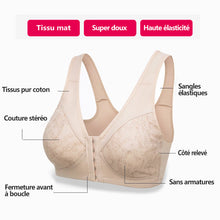 Lade das Bild in den Galerie-Viewer, Ciaovie™ Soutien-gorge en Coton à Fermeture Avant ciaovie
