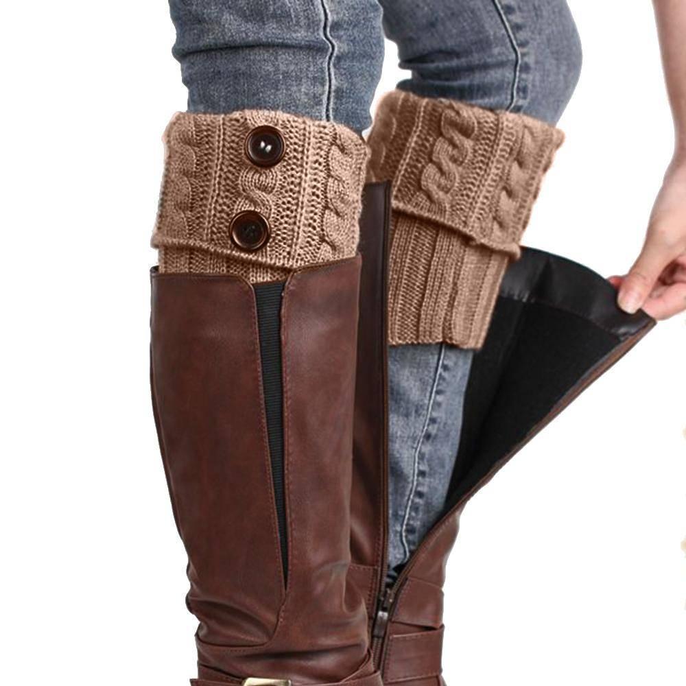 Jambières Tricotées pour Bottes ciaovie