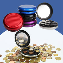 Load image into Gallery viewer, Distributeur de pièces en alliage d&#39;aluminium - 12 couleurs ciaovie
