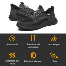 Lade das Bild in den Galerie-Viewer, Chaussures de Travail Confortables et Respirantes ciaovie
