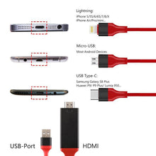 Lade das Bild in den Galerie-Viewer, Lightning vers HDMI Cable Adaptateur ciaovie
