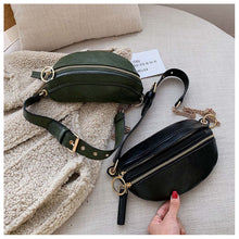 Lade das Bild in den Galerie-Viewer, Chic Sac Poitrine Coquillage en PU ciaovie

