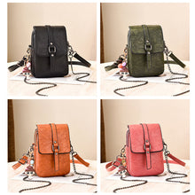 Lade das Bild in den Galerie-Viewer, Sac à Bandoulière Carré en PU pour Téléphone Portable ciaovie
