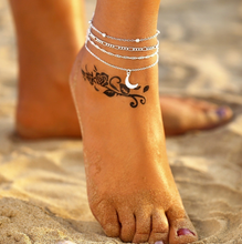 Lade das Bild in den Galerie-Viewer, The moon anklets cjdropshipping
