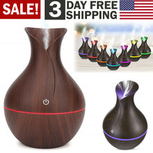 Load image into Gallery viewer, Ultrasonic Humidifier Oil Diffuser Air Purifier Aromatherapy with LED Lights cjdropshipping
