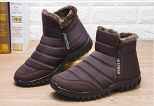 Lade das Bild in den Galerie-Viewer, Winter Style PU Outsole Double Side Zipper Snow Boots Shoes cjdropshipping
