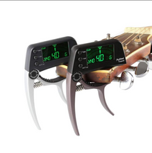 Load image into Gallery viewer, Guitar Capo with Built-in Tuner cjdropshipping
