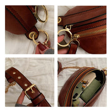 Lade das Bild in den Galerie-Viewer, Chic Sac Poitrine Coquillage en PU ciaovie
