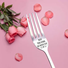 Load image into Gallery viewer, Engraved Fork &amp; Gift Box Included MBPPFS

