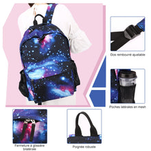 Lade das Bild in den Galerie-Viewer, Ciaovie Galaxie Sac à Dos ciaovie
