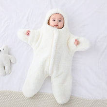 Load image into Gallery viewer, Baby Starfish Lamb Velvet Sleeping Bag Comfortable Newborn Baby Male And Female Baby Outing Winter Quilt Plus Cotton Thickening cjdropshipping
