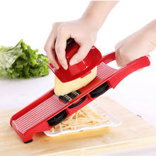 Lade das Bild in den Galerie-Viewer, Vegetable Slicer Grater Mandoline Peeler Cutter Multi function Carrot Onion Fruit Tools Kitchen Accessories
