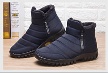 Lade das Bild in den Galerie-Viewer, Winter Style PU Outsole Double Side Zipper Snow Boots Shoes cjdropshipping
