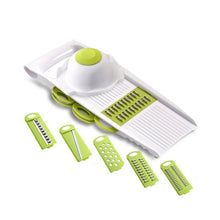 Lade das Bild in den Galerie-Viewer, Vegetable Slicer Grater Mandoline Peeler Cutter Multi function Carrot Onion Fruit Tools Kitchen Accessories
