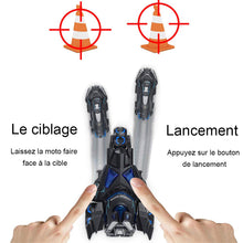 Lade das Bild in den Galerie-Viewer, Ciaovie™ 3 en 1 Alliage Catapulte Jouet Voiture avec Deux Motos ciaovie

