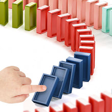 Load image into Gallery viewer, Ensemble de Blocs de Train Domino Jouet de Construction et d&#39;Empilage ciaovie
