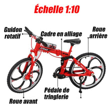 Lade das Bild in den Galerie-Viewer, Vélo de Course 1:10 Modèle Jouets en Métal Moulé sous Pression ciaovie

