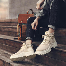 Load image into Gallery viewer, Bottes de randonnée vintage pour homme ciaovie
