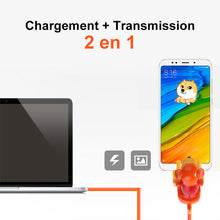 Load image into Gallery viewer, Câble de Charge Rapide Chien à Bosse Drôle ciaovie
