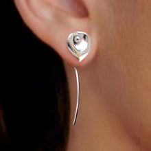 Lade das Bild in den Galerie-Viewer, Silver Plated Sun Flower Earrings cjdropshipping
