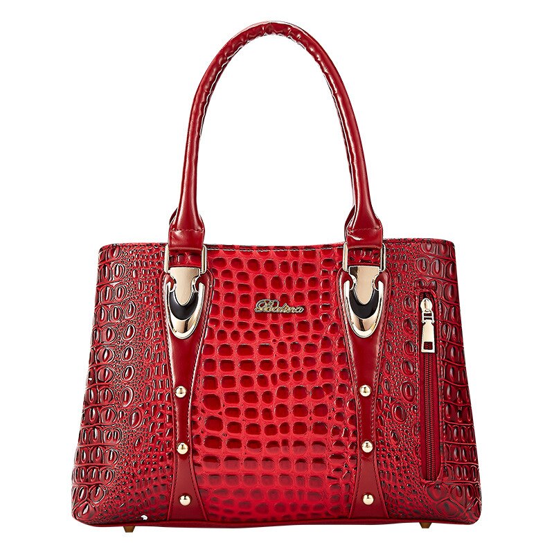 Famous Brand Women Handbags Ladies Luxury Shoulder Totes Designer 2020 Crocodile Leather Bags for Female Satchels