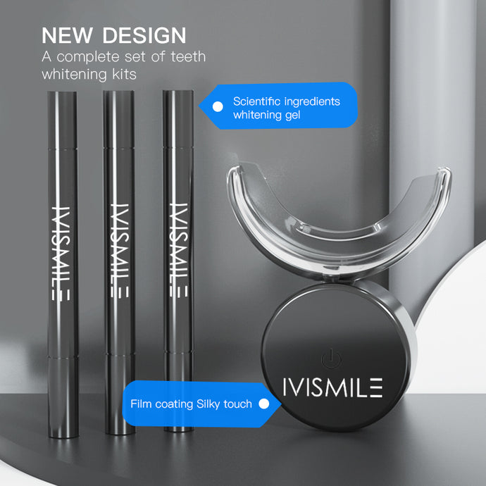 IVISMILE - Led Light Teeth Whitening Kit (♥️New Version🌟) cjdropshipping