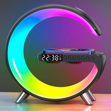 Lade das Bild in den Galerie-Viewer, Intelligent Atmosphere Lamp Bluetooth Speaker Wireless Charger Bedside Lamp Sunrise Wake-up Lamp Polar Lamp Alarm Clock cjdropshipping
