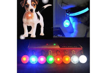 Load image into Gallery viewer, Flashing LED Dog Collar Pendant Clip Light
