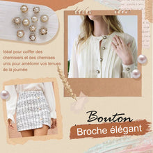 Load image into Gallery viewer, Ensemble de Boutons de Broche de Couverture de Perles (10 pièces) ciaovie
