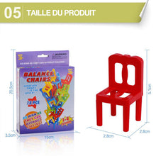 Load image into Gallery viewer, Jeu d&#39;équilibrage de tour d&#39;empilement de chaises ciaovie
