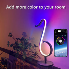 Lade das Bild in den Galerie-Viewer, New RGB Table Lamp Wall Lamp Game Room Decoration Rhythm Led Projector Light With Remote Control cjdropshipping
