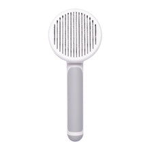 Lade das Bild in den Galerie-Viewer, New Pet Cat Brush Hot Selling Hand-held Steel Wire Self-cleaning Comb Looper For Hair Removal cjdropshipping
