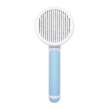 Lade das Bild in den Galerie-Viewer, New Pet Cat Brush Hot Selling Hand-held Steel Wire Self-cleaning Comb Looper For Hair Removal cjdropshipping

