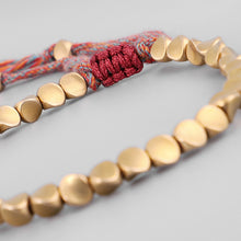Load image into Gallery viewer, Handmade Tibetan Buddhist Braided Cotton Copper Beads Lucky Rope Bracelet &amp; Bangles For Women Men Thread Bracelets
