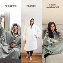 Lade das Bild in den Galerie-Viewer, Ciaovie™ Le Plaid-Sweat à Capuche pour Adults &amp; Enfants ciaovie
