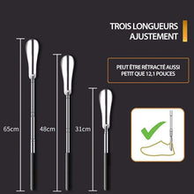 Load image into Gallery viewer, Chausse-pied rétractable en acier inoxydable ciaovie
