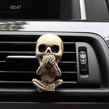 Load image into Gallery viewer, Aromathérapie Tête de Fantôme Crâne de Voiture Créative (ensemble de 3 pièces) ciaovie
