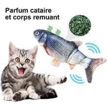 Lade das Bild in den Galerie-Viewer, Jouet de Simulation de Poisson pour Chat Charge USB ciaovie
