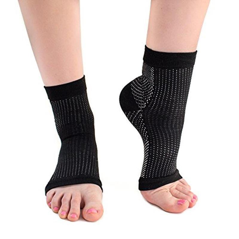 Lot de 2 Chaussettes de Contention Anti-fatigue ciaovie