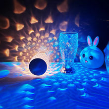Load image into Gallery viewer, Fish Scale LED Crysta Touch Rechargeable Lamp cjdropshipping
