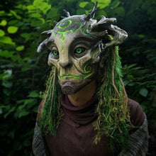 Load image into Gallery viewer, Forest Spirit Mask For Halloween 2022. MBJRC
