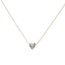 Load image into Gallery viewer, Heart Pendant Necklace Elegant Crystal Chain Choker Necklaces for Women Aesthetic Jewelry Gifts
