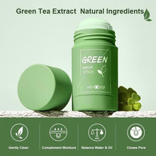 Load image into Gallery viewer, Green Tea and Eggplant Deep Face Cleaning Portable Mask Stick DSers
