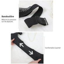 Load image into Gallery viewer, Fermeture Avant Soutien-gorge Avec Bandoulière De Dos Croisé ciaovie
